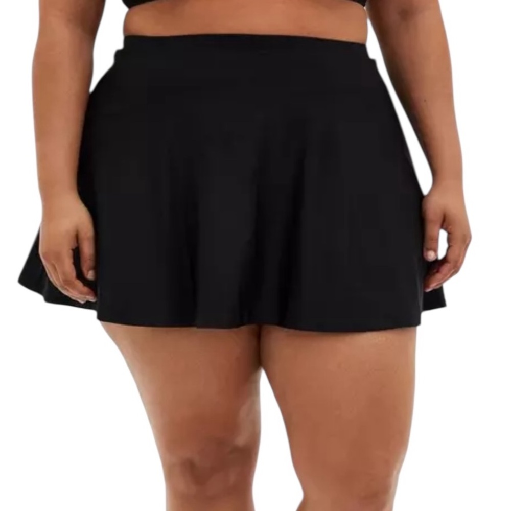 torrid Black Swim Skirt 2X NWT